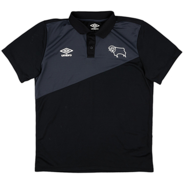 2018-19 Derby County Umbro Polo Shirt - 8/10 - (M)
