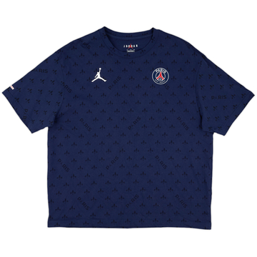 2021-22 Paris Saint-Germain Nike Jordan Cotton Tee - 9/10 - (XL)