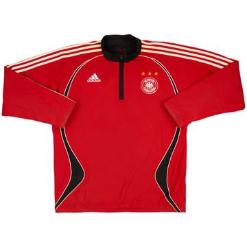 2005-06 Germany adidas Reversible 1/4 Zip Fleece Jacket - 9/10 - (L)