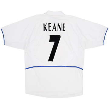 2002-03 Leeds United Home Shirt Keane #7 - 6/10 - (L)