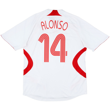 2007-08 Liverpool Away Shirt Alonso #14 - 6/10 - (L)