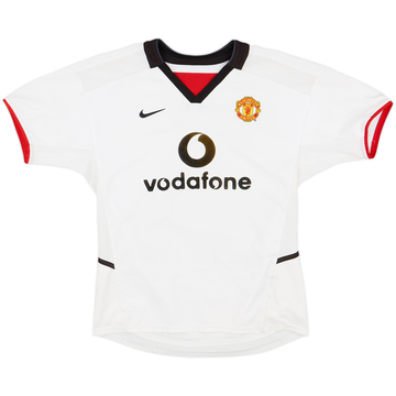 2002-03 Manchester United Away Shirt - 7/10 - (M.Boys)