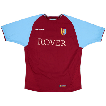 2003-04 Aston Villa Home Shirt - 8/10 - (M)