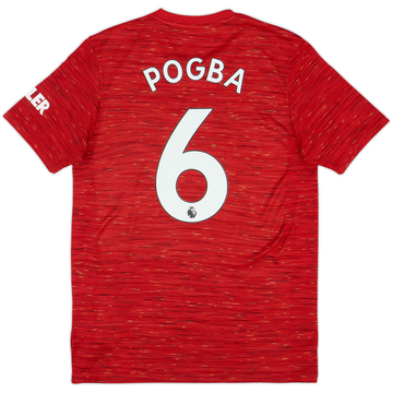 2020-21 Manchester United Home Shirt Pogba #6 - 6/10 - (M)