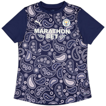 2020-21 Manchster City Puma Training Shirt - 8/10 - (Women's L)