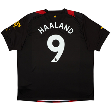 Camiseta de visitante del Manchester City 2022-23 Haaland #9 - 10/10 - (XXL)