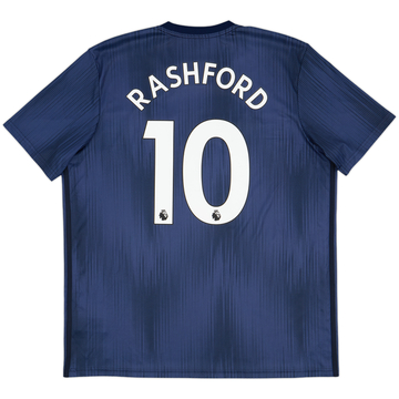 2018-19 Manchester United Third Shirt Rashford #10 - 10/10 - (XL)