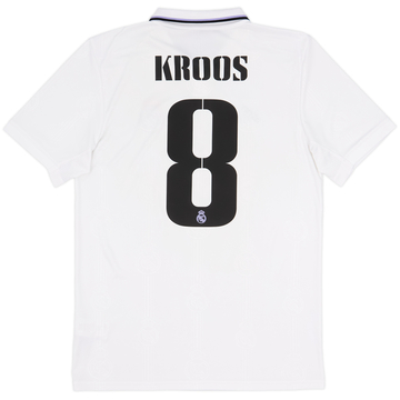 2022-23 Real Madrid Home Shirt Kroos #8 - 9/10 - (M)