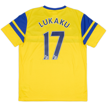 2013-14 Everton Away Shirt Lukaku #17 - 10/10 - (L)