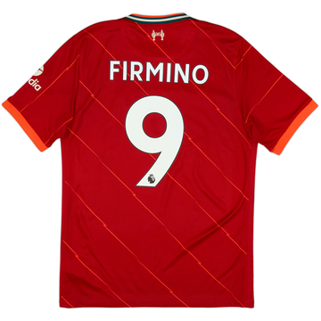 2021-22 Liverpool Home Shirt Firmino #9 - 7/10 - (M)