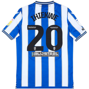 2022-23 Sheffield Wednesday Match Issue Squad Signed Home Shirt Ihiekwe #20