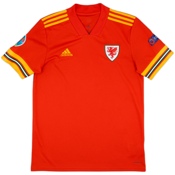 2020-21 Wales Home Shirt - 10/10 - (M)
