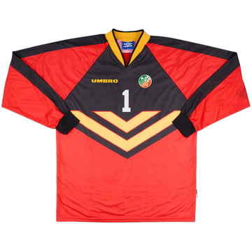 1998-00 Ireland Match Issue GK Shirt #1