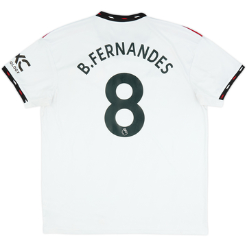 2022-23 Manchester United Away Shirt B.Fernandes #8 - 8/10 - (XL)