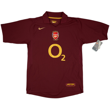 2005-06 Arsenal Limited Edition Home Shirt (L)