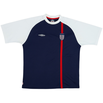 2002-04 England Umbro Training Shirt - 7/10 - (XL)