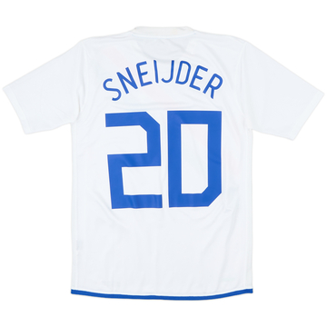 2006-08 Netherlands Away Shirt Sneijder #20 - 8/10 - (XL.Boys)