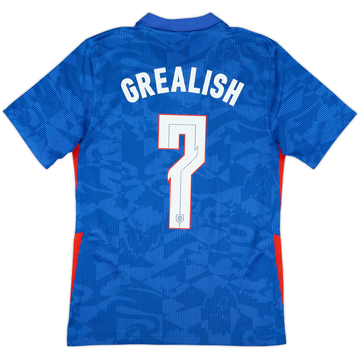 2020-21 England Away Shirt Grealish #7 - 9/10 - (S)