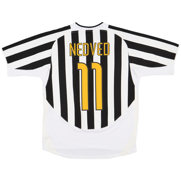2003-04 Juventus Home Shirt Nedved #11 - 6/10 - (L)