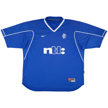 1999-01 Rangers Home Shirt - 8/10 - (XXL)