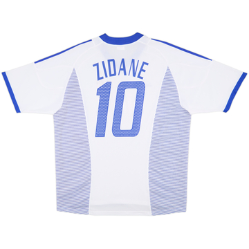 2002-04 France Away Shirt Zidane #10 - 8/10 - (XL)