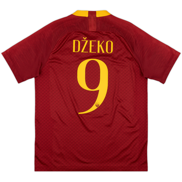 2018-19 Roma Home Shirt Dzeko #9 - 9/10 - (M)