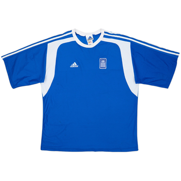 2001-02 Greece adidas Training Shirt - 8/10 - (XL)
