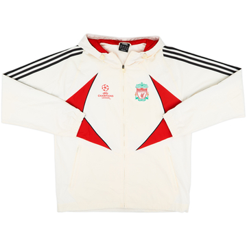 2007-08 Liverpool adidas CL Hooded Rain Jacket - 5/10 - (M/L)
