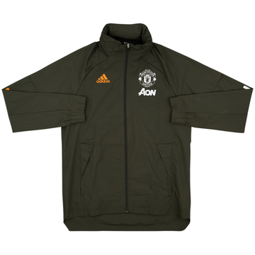 2020-21 Manchester United adidas Hooded Rain Jacket - 10/10 - (M)