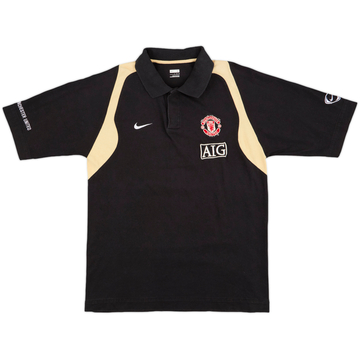 2009-10 Manchester United Nike Polo Shirt - 7/10 - (L)