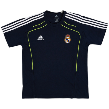 2010-11 Real Madrid adidas Cotton Tee - 9/10 - (L)