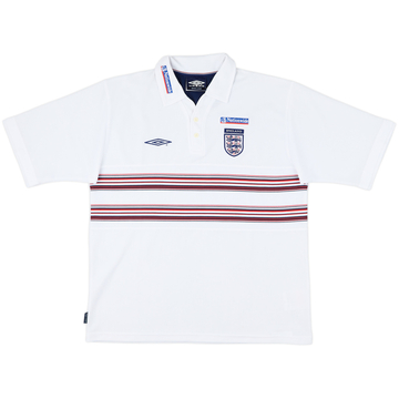 2004-05 England Umbro Polo Shirt - 9/10 - (L)