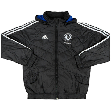 2008-09 Chelsea adidas Padded Bench Coat - 8/10 - (L)