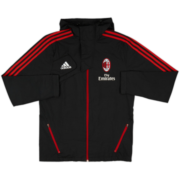 2012-13 AC Milan adidas Hooded Track Jacket - 7/10 - (M)