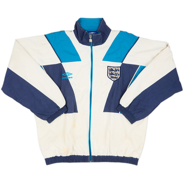 1995-97 England Umbro Track Jacket - 7/10 - (L)