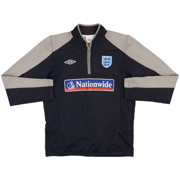2009-10 England Umbro 1/4 Zip Training Top - 5/10 - (L)