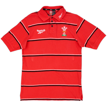 2000-02 Wales Rugby Union Reebok Polo Shirt - 6/10 - (M)