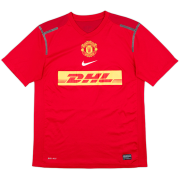 2012-13 Manchester United Nike Player Issue Training Shirt - 6/10 - (M)