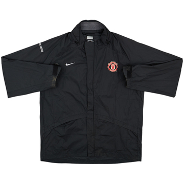 2006-07 Manchester United Nike Hooded Rain Jacket - 10/10 - (M)