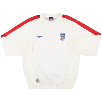 2002-04 England Umbro Drill Top - 6/10 - (S)