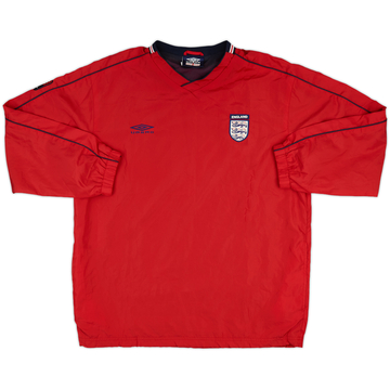 2002-04 England Umbro Drill Top - 10/10 - (S)