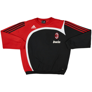 2007-08 AC Milan adidas Sweat Top - 6/10 - (M/L)