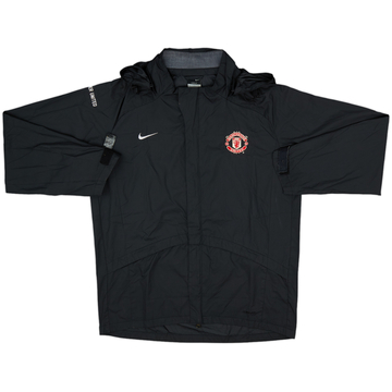 2006-08 Manchester United Nike Hooded Rain Jacket - 7/10 - (S)