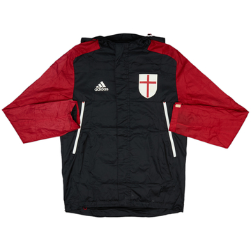 2014-15 AC Milan adidas Hooded Rain Jacket - 6/10 - (S)