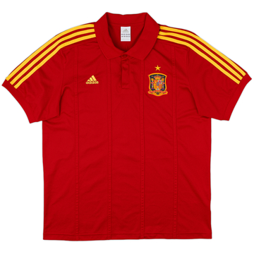 2012-13 Spain adidas Polo Shirt - 9/10 - (L)