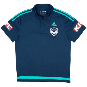 2016-17 Melbourne Victory adidas Polo Shirt - 10/10 - (L)