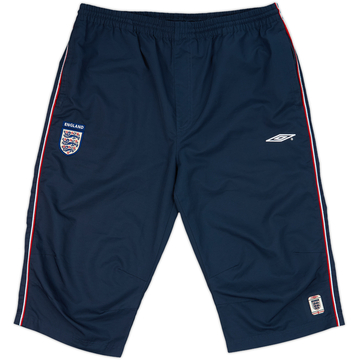 1999-02 England Umbro 3/4 Track Pants/Bottoms - 8/10 - (L)