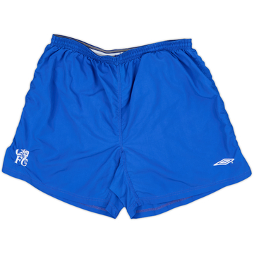 2001-03 Chelsea Home Shorts - 10/10 - (XL)
