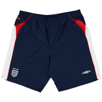 2002-04 England Umbro Training Shorts - 8/10 - (L)