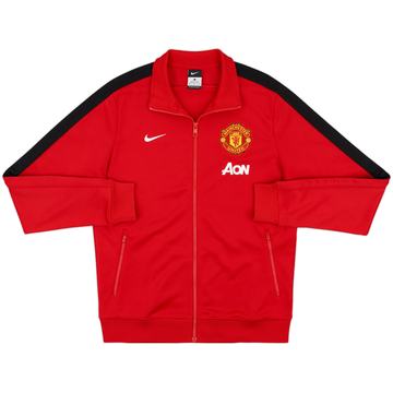 2013-14 Manchester United Nike Track Jacket - 10/10 - (M)